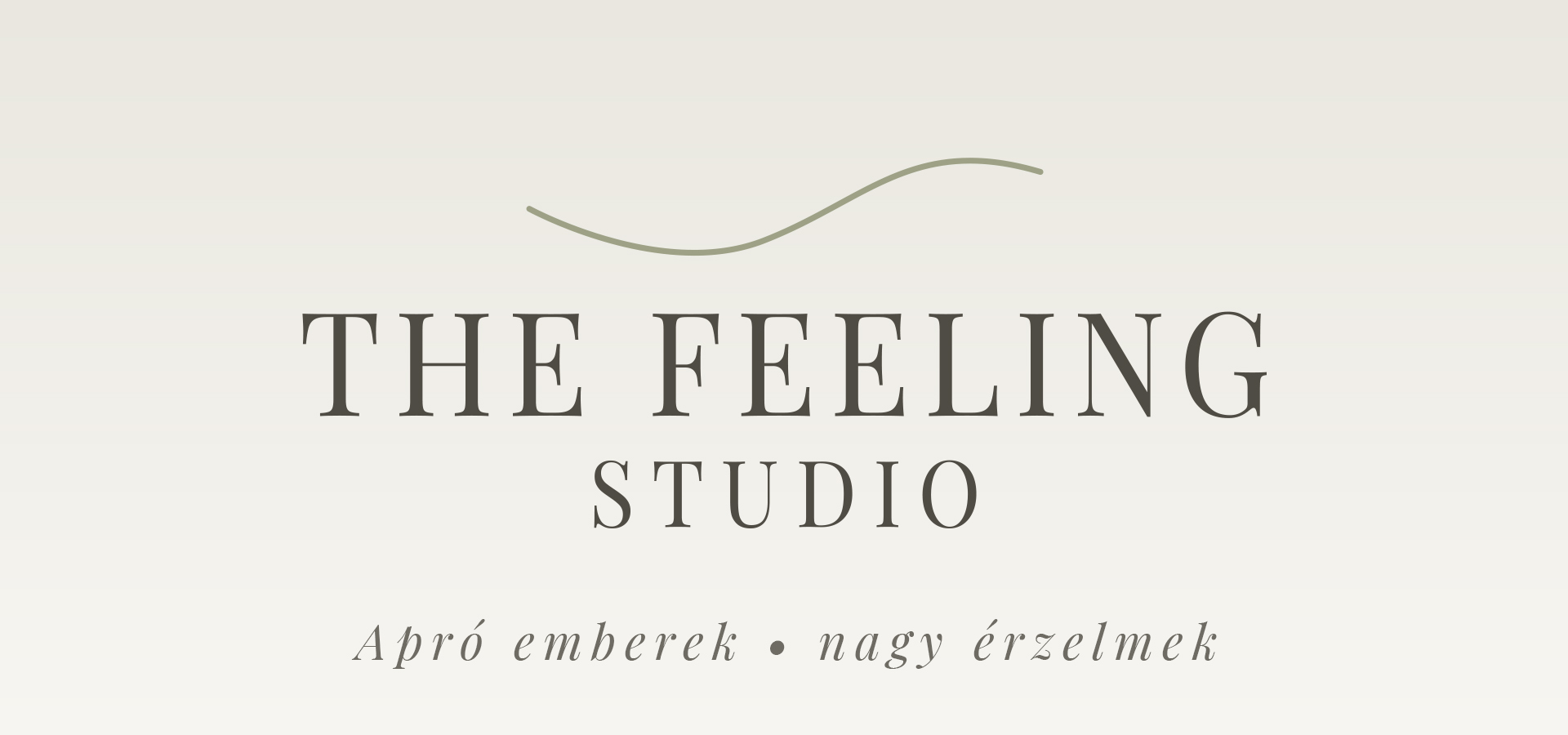 The Feeling Studio fő banner
